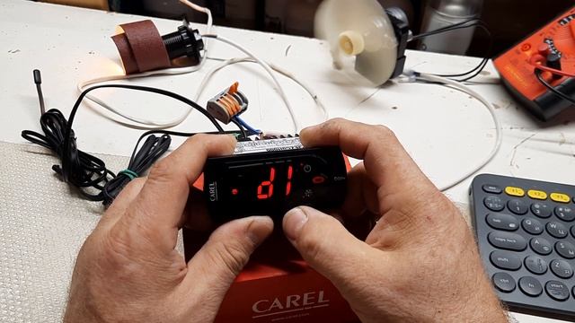 Базовые настройки контроллера Carol с двумя датчиками.