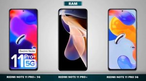 Xiaomi Redmi Note 11 Pro Plus 5G vs Xiaomi Redmi Note 11 Pro Plus vs Xiaomi Redmi Note 11 Pro 5G