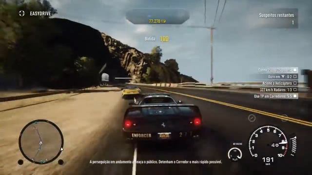 Need for Speed Rivals Policia atrás dos Corredores!!! смотреть онлайн