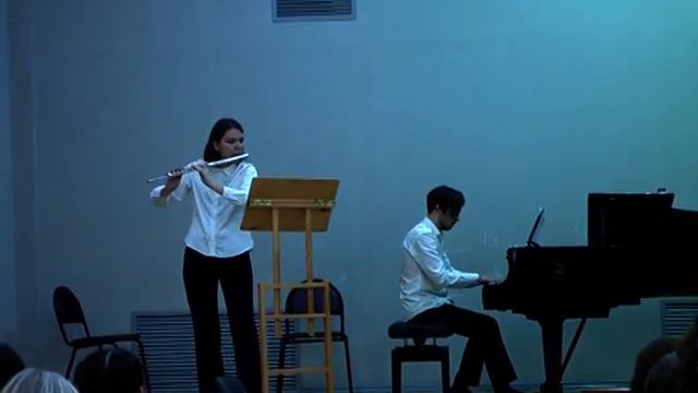 О. Тактакишвили. Соната для флейты и фортепиано (2 ч.) София Ковшарёва, Джемиль Сейдаметов смотреть онлайн