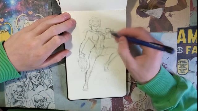 Туториал ► Как нарисовать человека смотреть онлайн