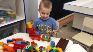 Занятие по LEGO-конструированию «Мой дом» (фрагмент)