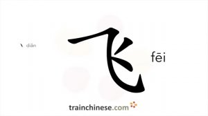 飞 (fēi) to fly / летать, парить (в воздухе) *летящий *распространяться
