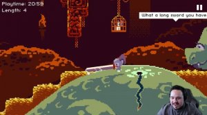 GETTING SIZE SHAMED BY A DRAGON | Deepest Sword (Full Game Ending)