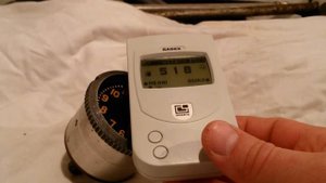 Радиация  - 50000 мкр/ч (0,05 Рентген).  Дозиметр Radex 1706