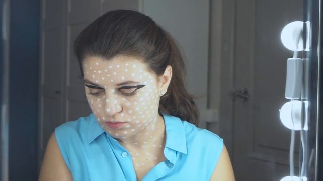 Макияж на Halloween Pop Art! Halloween Makeup POP ART! смотреть онлайн