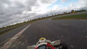 KZ2 на новой картинг-трассе в Стайках против часовой стрелки