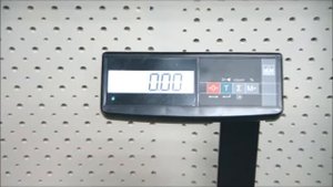 Весы тв-м-150.2-А3 со стойкой напольные электронные до 150 кг