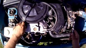 Замена патрубка системы охлаждения Ока.Ремонт своими руками.