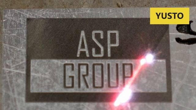 Лазерная гравировка алюминия на лазерном маркере Kamach T330 с чернением смотреть онлайн