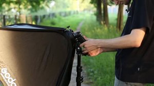 Софтбокс Godox и крепление S-type