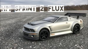 Тест HPI Sprint 2 Flux MUSTANG GT-R