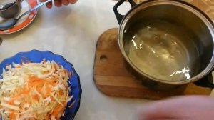 Капуста в горячем маринаде за несколько часов пальчики оближешь