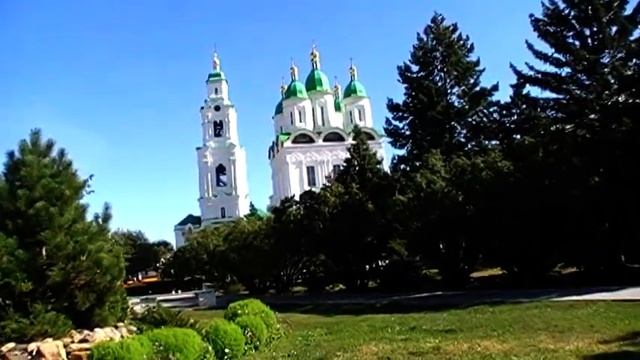 Астрахань.Астраханский Кремль.Звон колоколов. смотреть онлайн