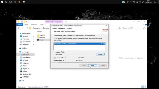 INSTALACION Oracle XE 11g смотреть онлайн