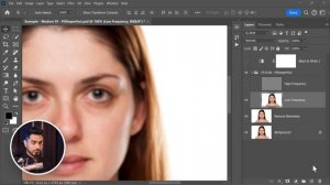 Modern Frequency Separation: So Much Easier! - Photoshop