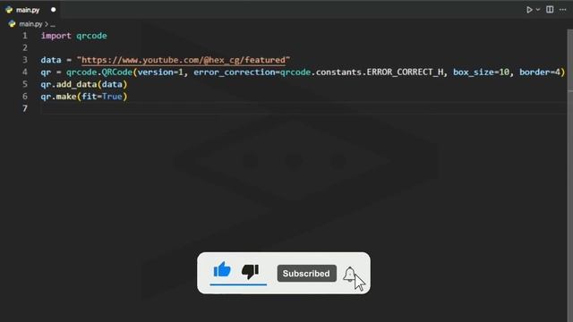 PYTHON - How To Generate QR Code