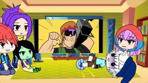 Реакция бравлеров на '' Brawl Stars animation - train to nowhere