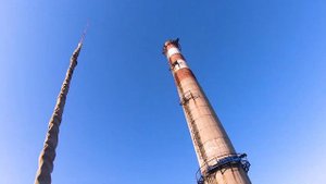 Падение с высоты 90 метров