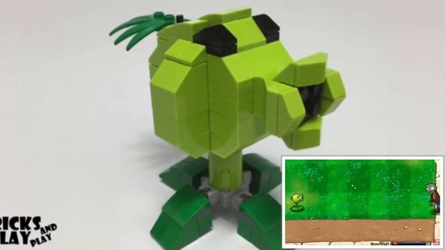 PLANTS VS. ZOMBIES В ЛЕГО! / ЛЕГО САМОДЕЛКИ ПО РАСТЕНИЯМ ПРОТИВ ЗОМБИ / Lego PvZ Mocs смотреть онлайн