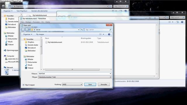 hvordan man op setter minecraft server
