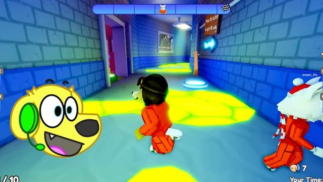 Escape New SCARY BARRY Prison Run in Roblox смотреть онлайн