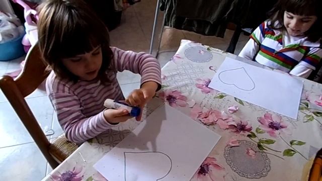 DIY Открытка на ДЕНЬ МАТЕРИ/Задание из садика//ElDiFamily смотреть онлайн