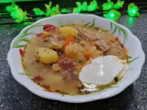 ВКУСНЕЙШИЙ ГОРОХОВЫЙ СУП С МЯСОМ.Сытный, Наваристый и Ароматный.