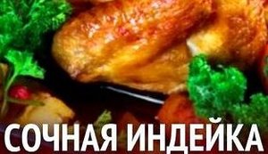 Как вкусно запечь индейку