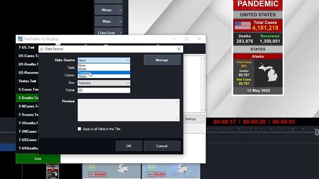 04: Create list with data of usa states │Covid-19 Data Generator смотреть онлайн