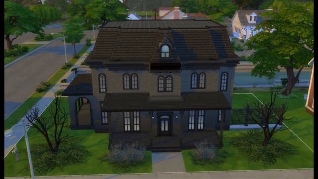 SpeedBuild Elvira Mistress of the Dark House in The Sims 4 смотреть онлайн