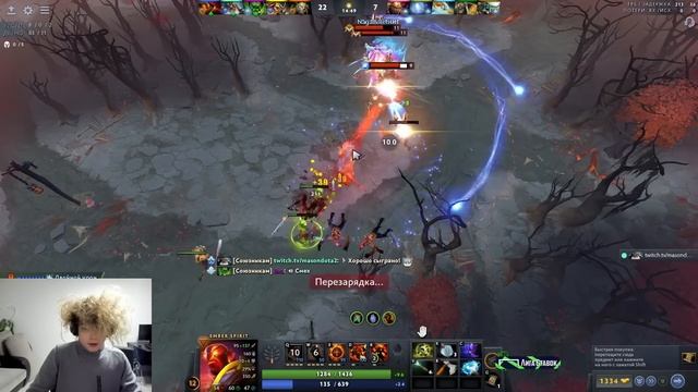 РОСТИК НА EMBER SPIRIT УДИВИЛ MASONDOTA СВОЕЙ ПРИЧЁСКОЙ