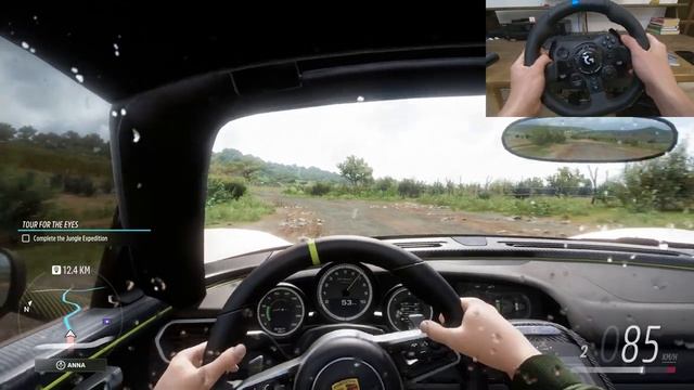 2014 Porsche 918 Spyder - Forza Horizon 5 - Logitech G923 Gameplay