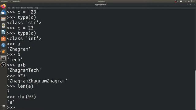 Python Tutorials - Python for Beginners | Python String Data type in Tamil