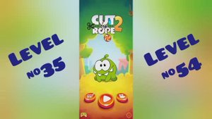 Играем с Ам Ням в Cut The Rope2! Уровни с 35 по 54.