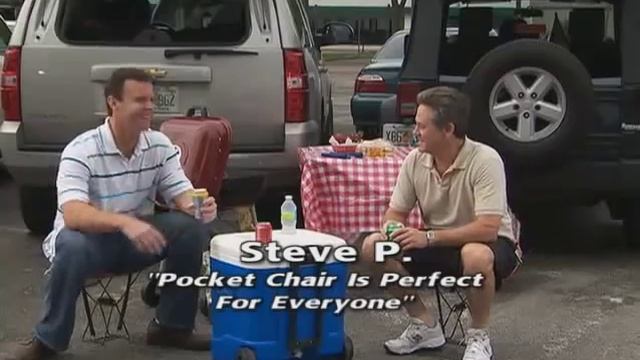 Карманный стул складной Pocket Chair смотреть онлайн