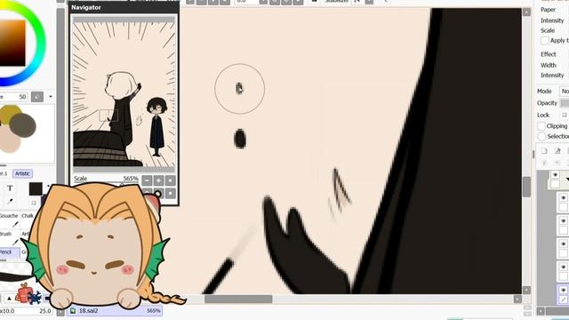 Рисую 2д анимацию Чуя Дазай (часть2) смотреть онлайн