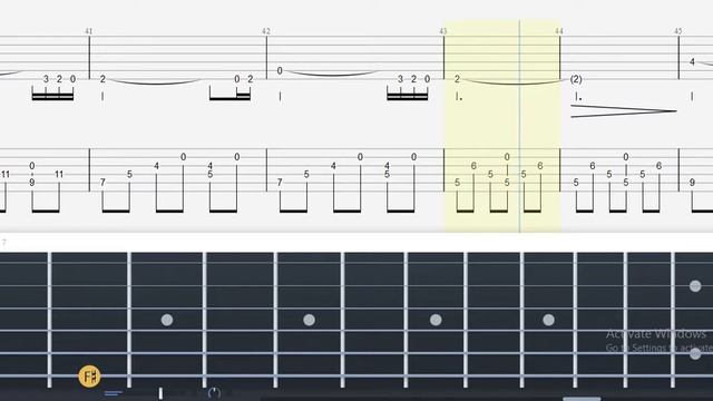 Guitar Tab - Nothing Can Be Explained Bleach OST Fingerstyle Tutorial Sheet Lesson Anp