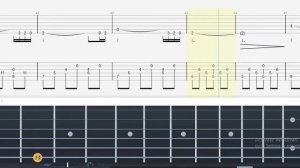 Guitar Tab - Nothing Can Be Explained (Bleach) OST Fingerstyle Tutorial Sheet Lesson #Anp