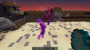 WARPED MOSCO vs MUTANT BEAST mod | Minecraft Mobs Battle | Alex's mobs VS Mutant Beasts