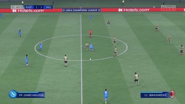 QUARTER-FINAL UCL Leg 2 of 2 FIFA22 EEP MOD | Napoli vs Milan 2023 смотреть онлайн