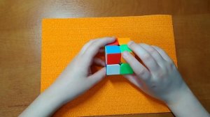Как собрать кубик рубика 2×2? №1