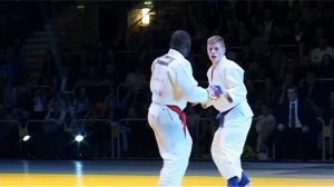 Percy Kunsa (3ème championnat monde Jujitsu) contre Max Ryssel (vice-champion du monde)