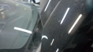 Ford Explorer замена лобового стекла (демонтаж накладок)