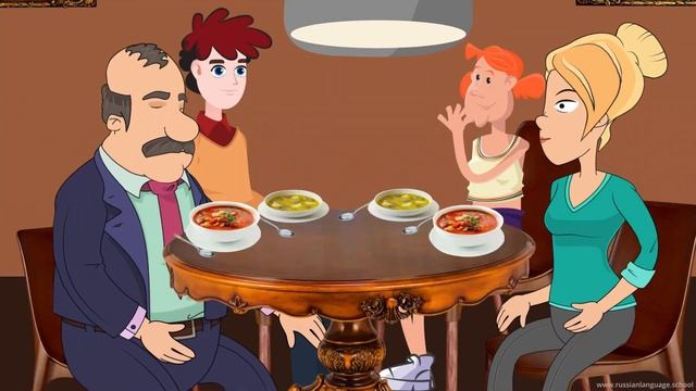 At The Restaurant Conversation, Learn Russian