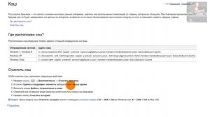 2 СПОСОБА: Как очистить кэш браузера яндекс