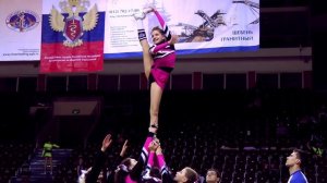 Победа Cheerleading Team Stunts