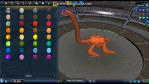SPORE// Green Searaffe Creature Creator