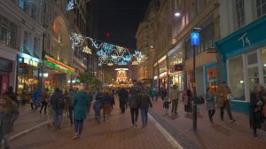 Birmingham, UK ?? 4K HDR 60fps Winter 2023 Walking Tour