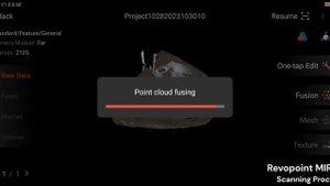 Revopoint MIRACO 3D Scanning & Processing: V-Berth Cabin